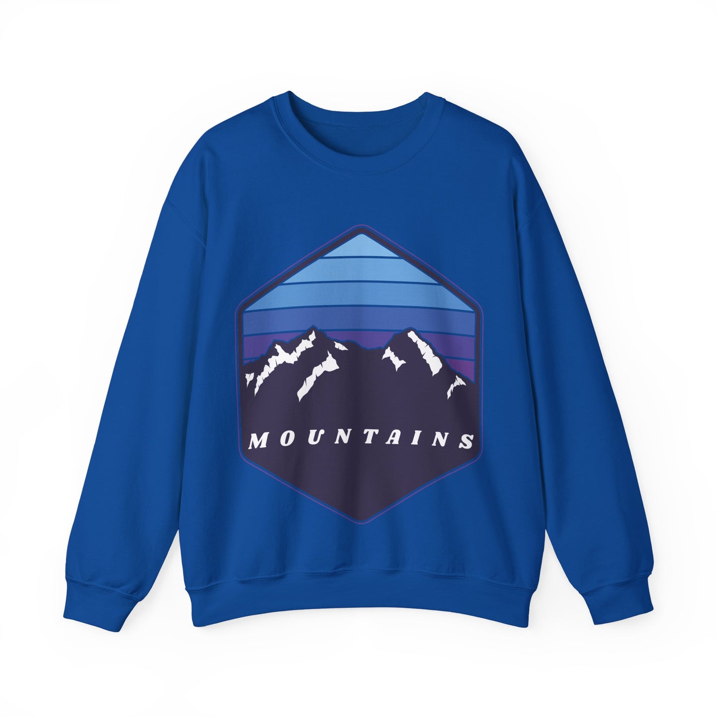 Mountain Adventure Crewneck Sweatshirt | Cozy Nature Vibes | True North