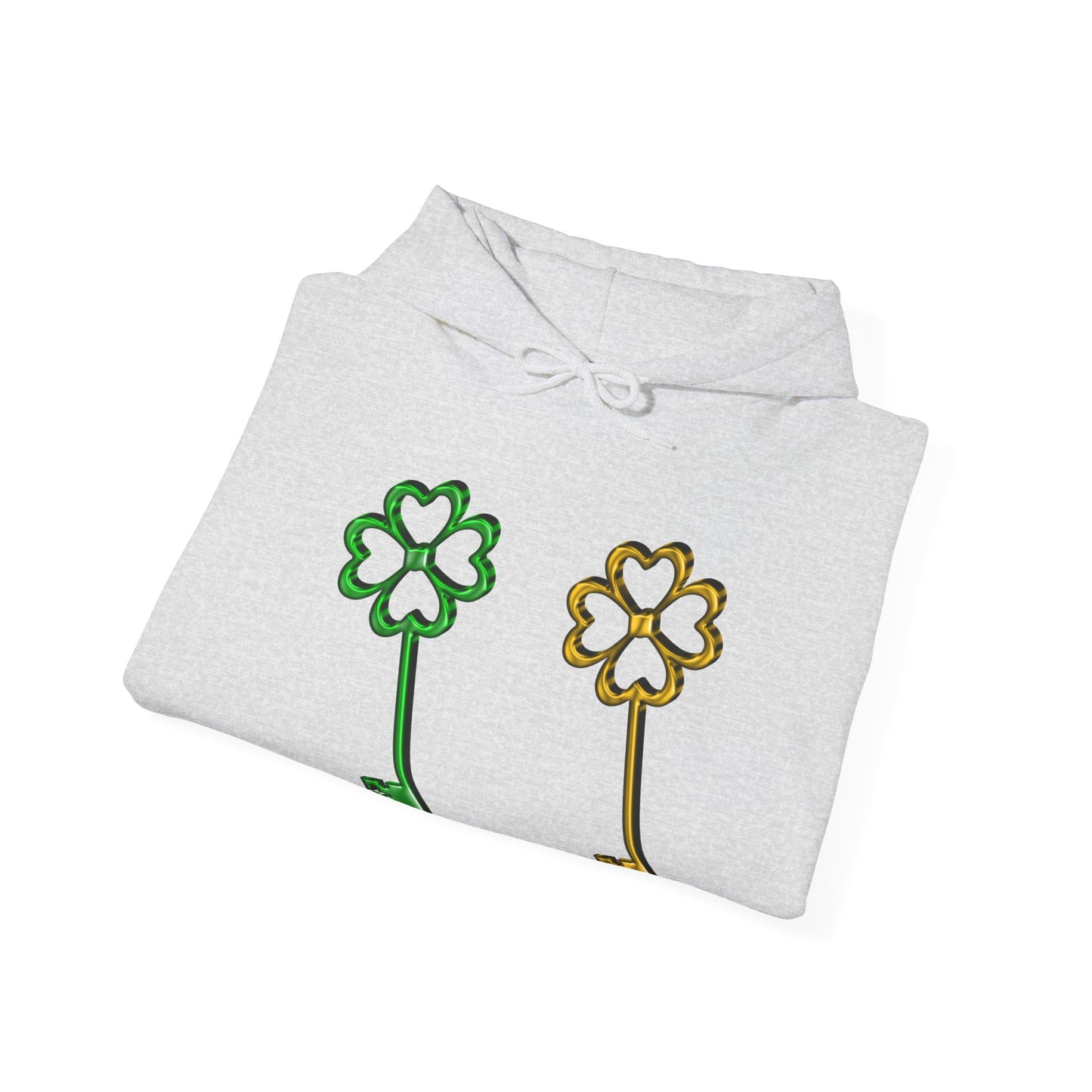 Charming Keys Hooded Sweatshirt | St. Patrick's Day Pullover | True North