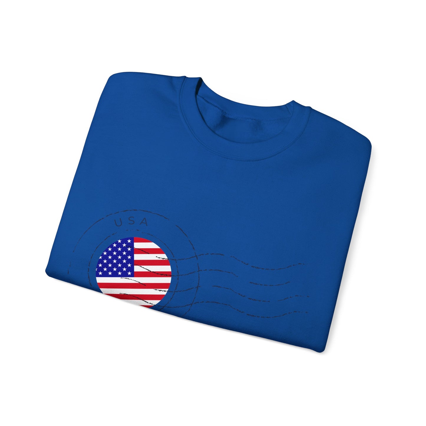 USA Flag Postmark Sweatshirt | True North