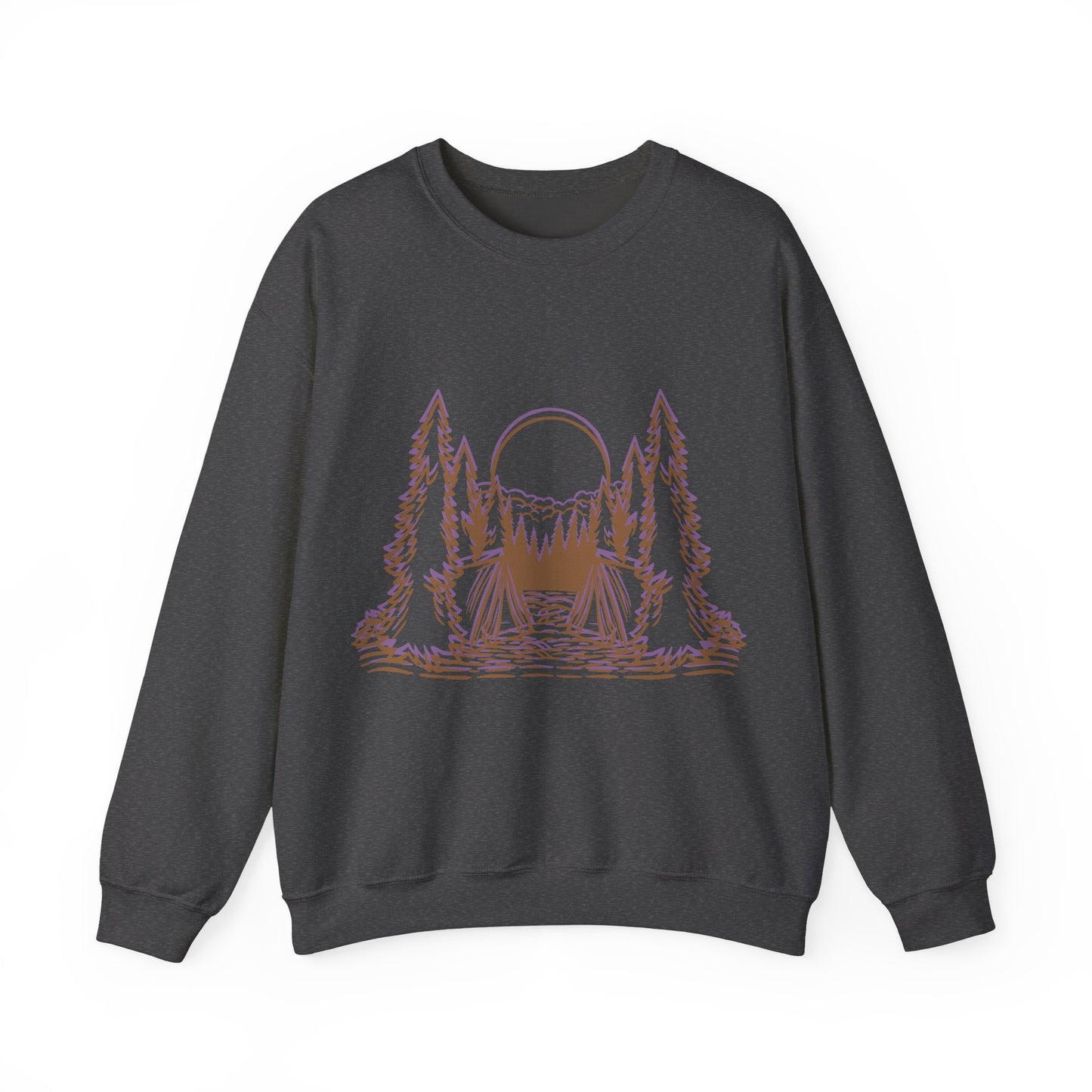 Nature-Inspired Crewneck Sweatshirt | Cozy Nature Enthusiasts | True North