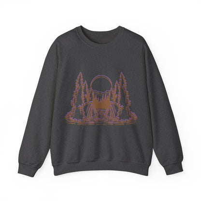 Nature-Inspired Crewneck Sweatshirt | Cozy Nature Enthusiasts | True North