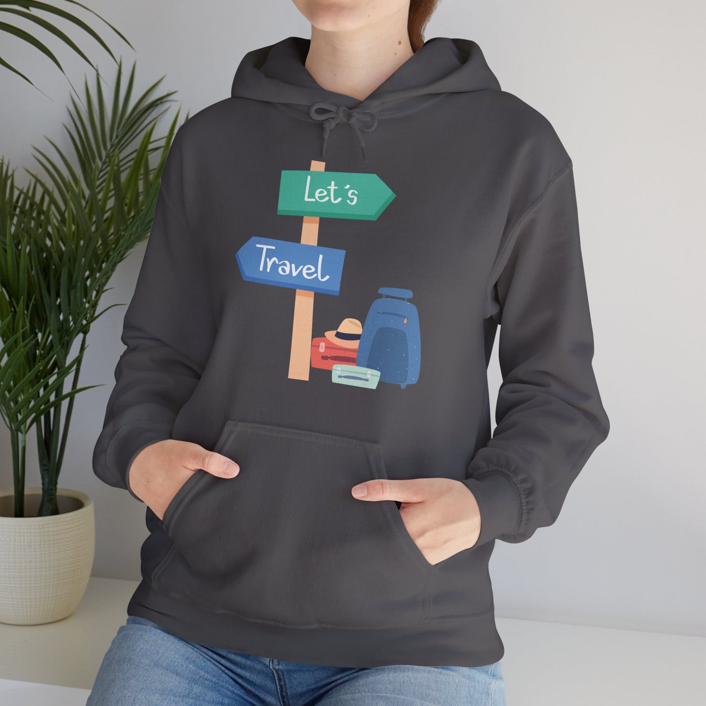 Travel-Inspired Hoodie | Adventure Sweatshirt | True North