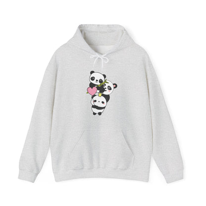 Panda Love Hoodie | Cozy Zip Panda  Apparel | True North