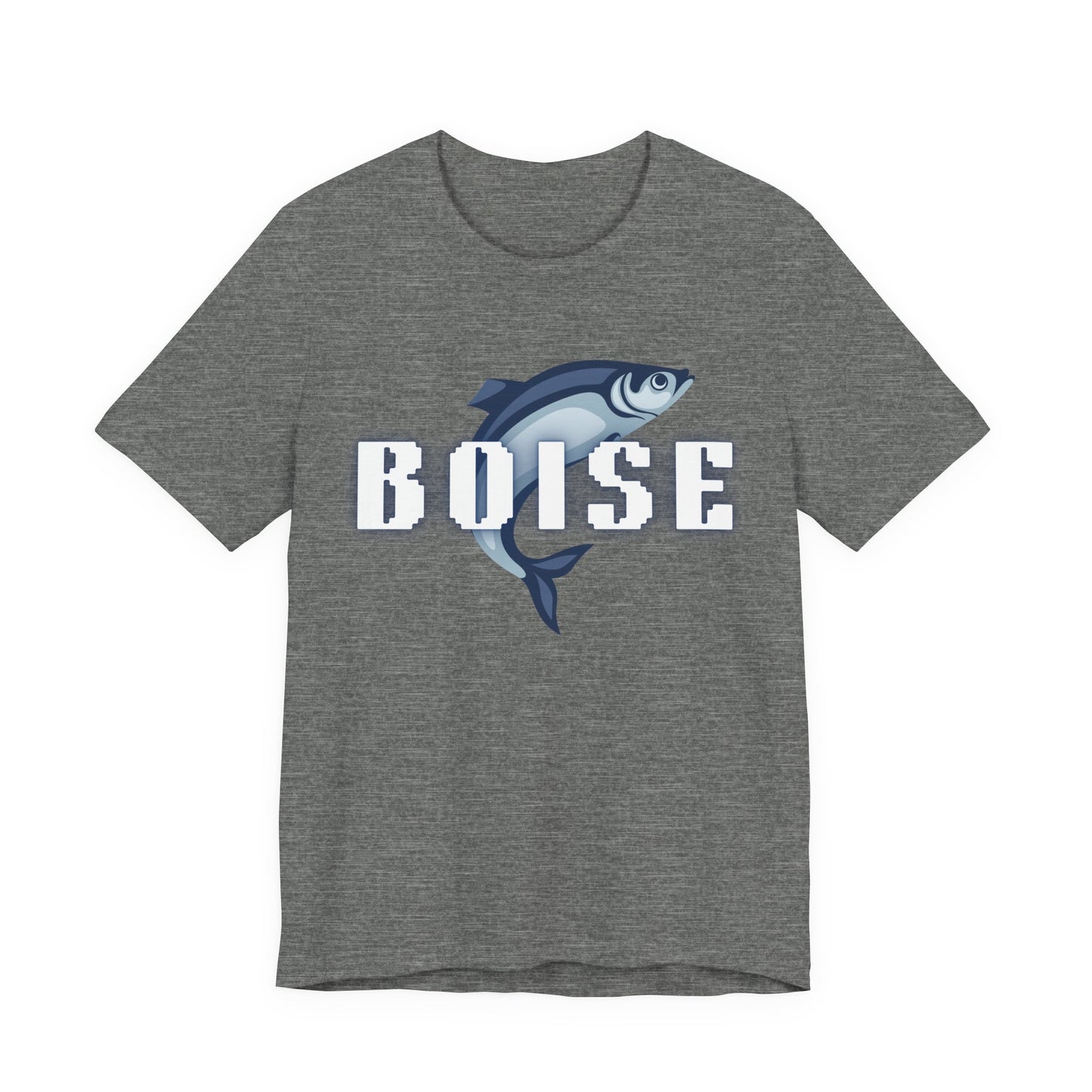 Boise Trout Graphic Tee — Fish Logo Short Sleeve T-Shirt