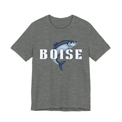 Boise Trout Graphic Tee — Fish Logo Short Sleeve T-Shirt