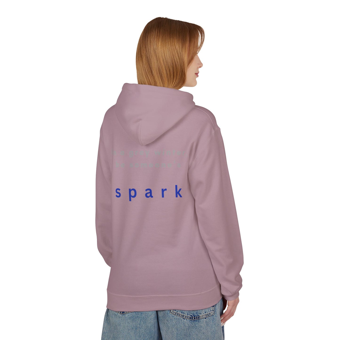 Cozy Nature-Inspired Fleece Hoodie | Inspirational Winter Apparel | True North