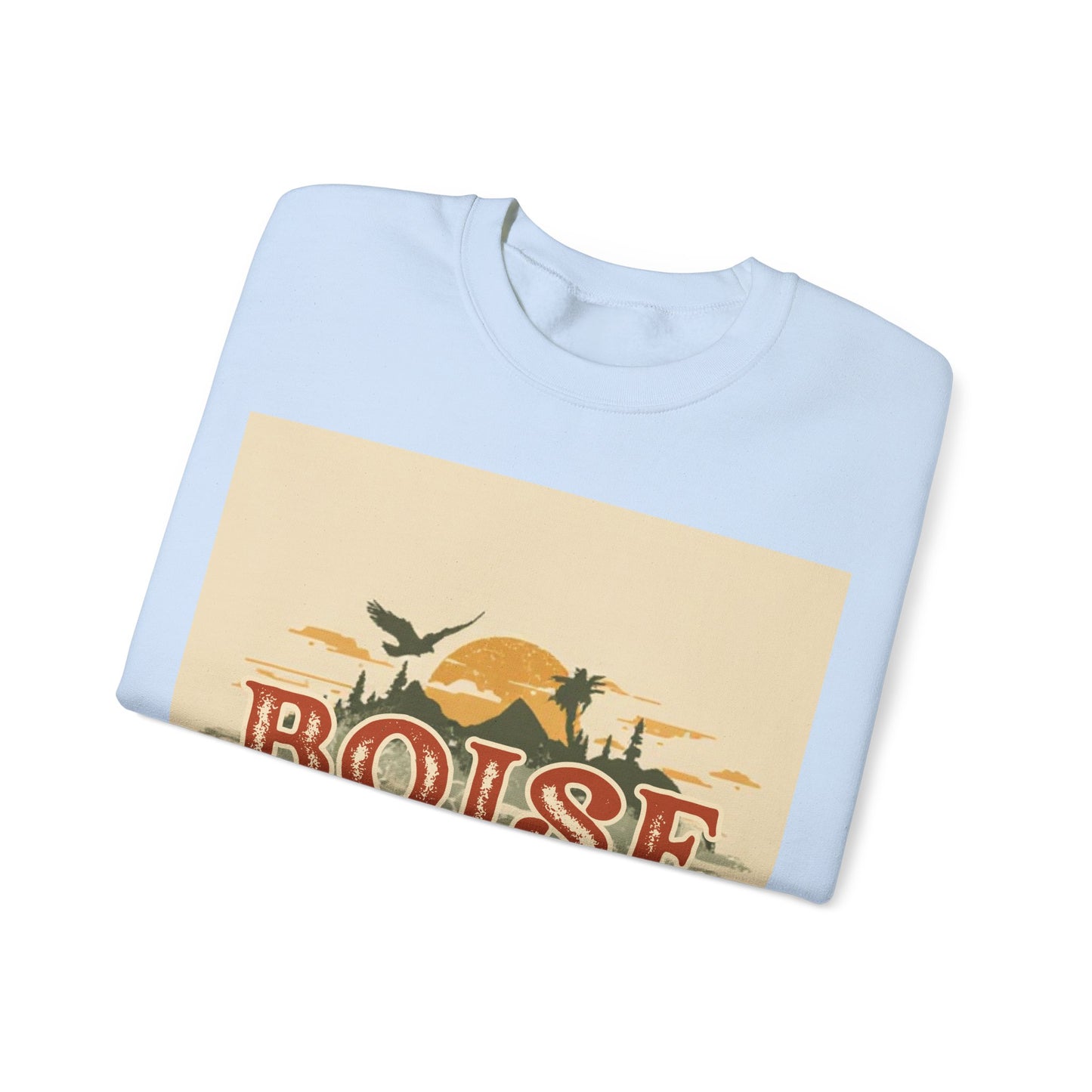 Crewneck Sweatshirt — Classic Cozy Heavy-Blend Pullover boise