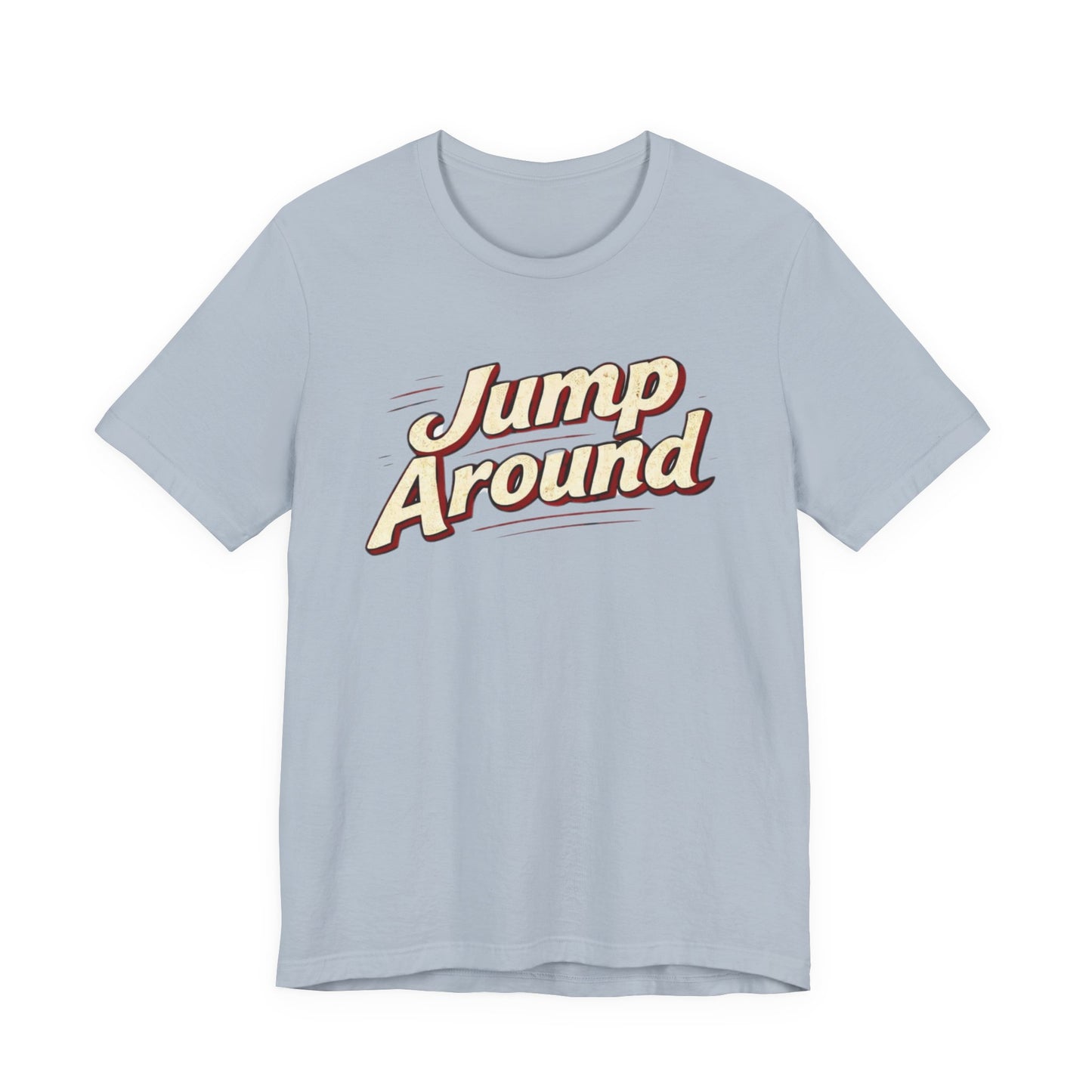 Jump Around Vintage Graphic Tee — Retro Dance Party JERSEY T‑Shirt MADISON