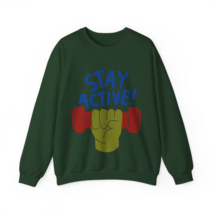 Stay Active Crewneck Sweatshirt | Gym and Casual Wear | True North