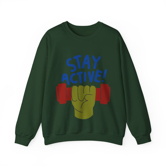 Stay Active Crewneck Sweatshirt | Gym and Casual Wear | True North