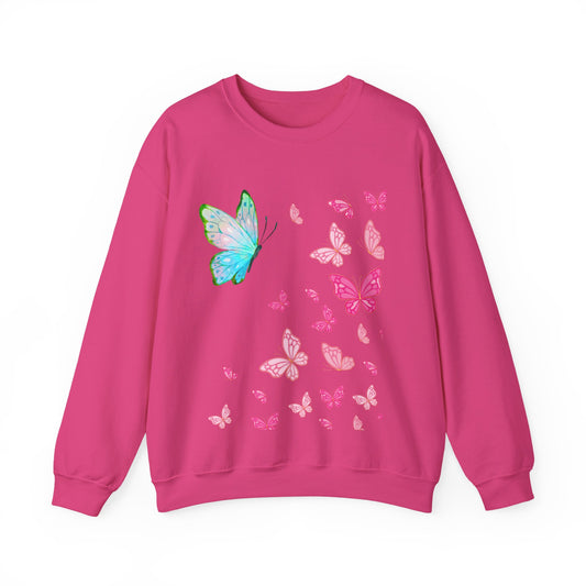 Butterfly Dreams Crewneck Sweatshirt | Cozy Pullover Fashion | True North