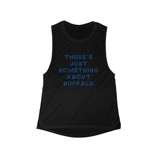 There’s Just Something About Buffalo | Women’s Flowy Scoop Muscle Tank | True North