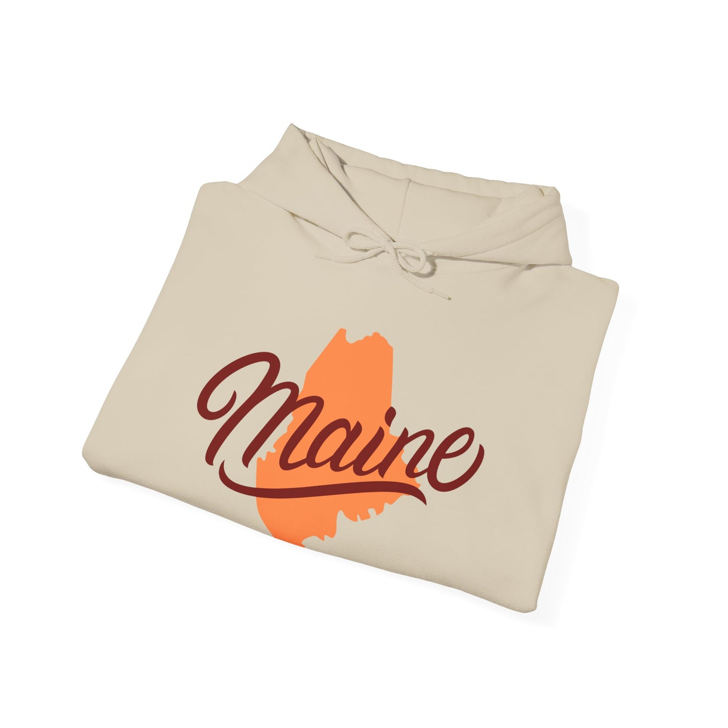 Maine Heart Hoodie | Travel Souvenir, Local Pride Apparel | True North