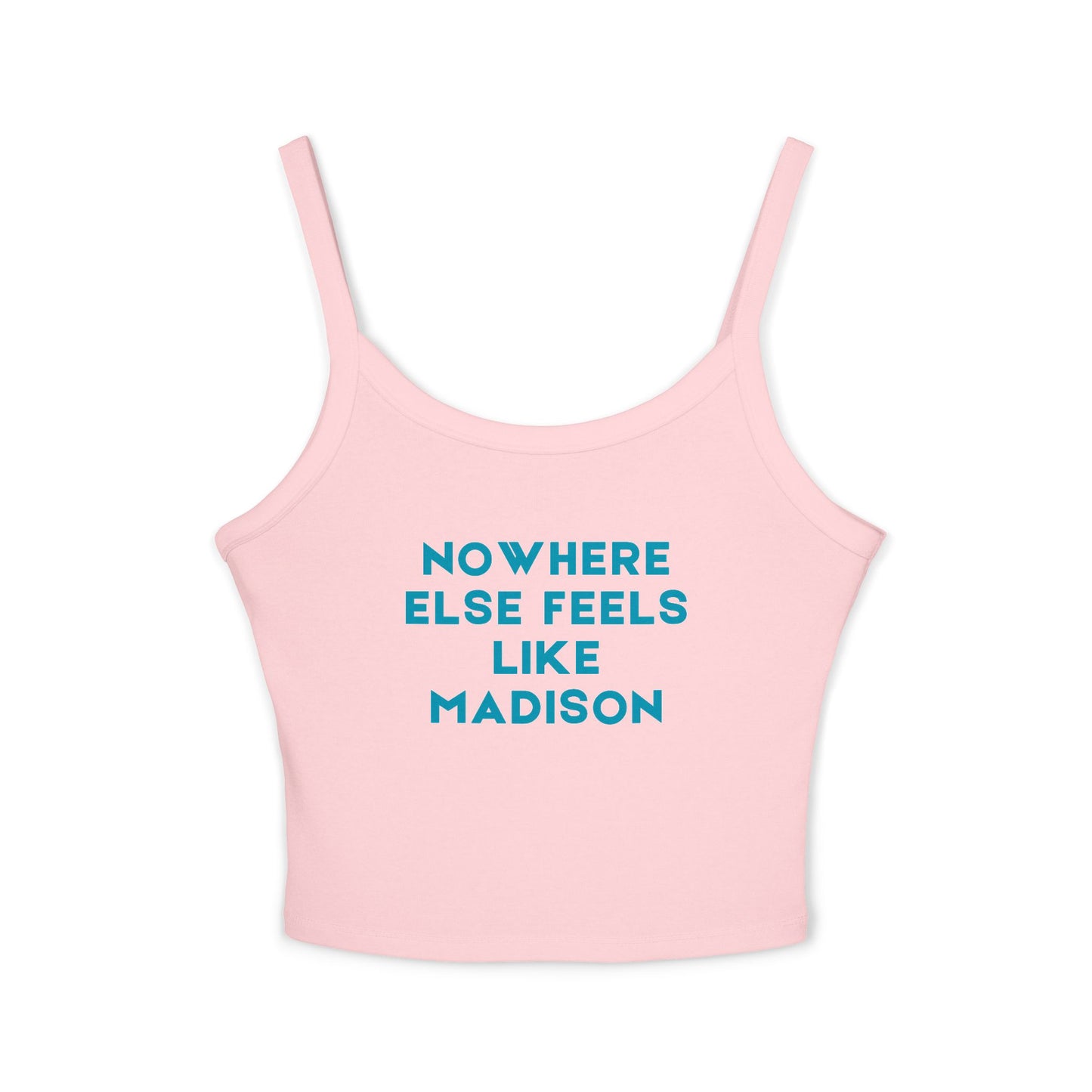Madison Pride Women Spaghetti Tank Top | Soft Premium Fit | True North