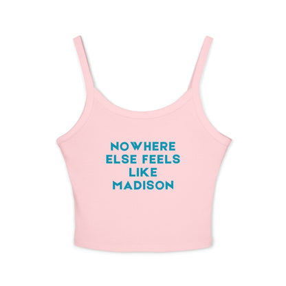 Madison Pride Women Spaghetti Tank Top | Soft Premium Fit | True North