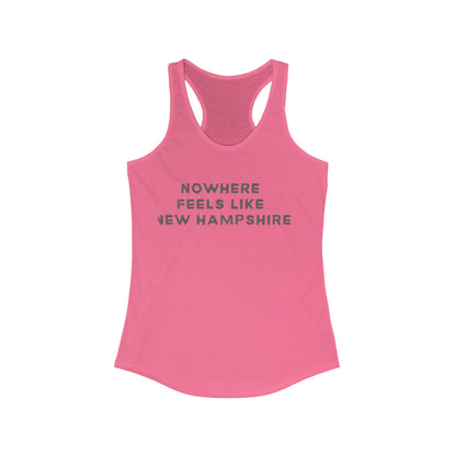 Nowhere feels like New Hampshire | Women’s Ideal Racerback Tank | True North