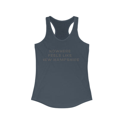 Nowhere feels like New Hampshire | Women’s Ideal Racerback Tank | True North