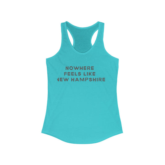 Nowhere feels like New Hampshire | Women’s Ideal Racerback Tank | True North