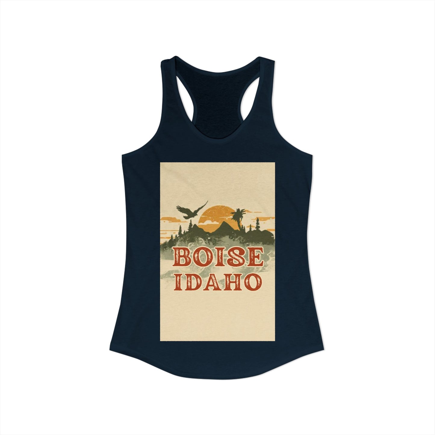 Women's Ideal Racerback Tank BOISE
