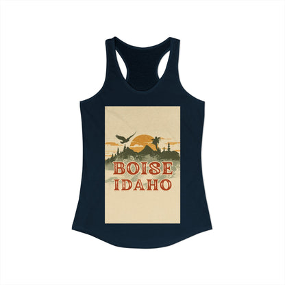 Women's Ideal Racerback Tank BOISE