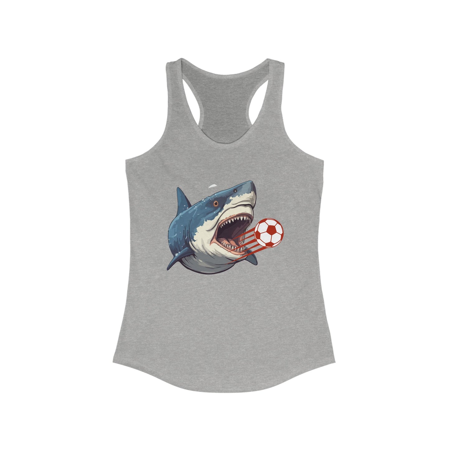SHARK Soccer | Women’s Ideal Racerback Tank | True North