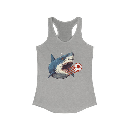 SHARK Soccer | Women’s Ideal Racerback Tank | True North