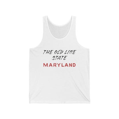 Maryland Men/Unisex Tank Top | The Old Line State | True North