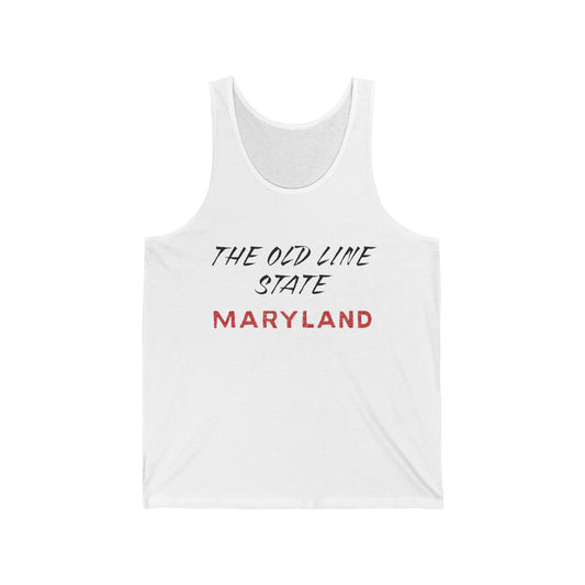Maryland Men/Unisex Tank Top | The Old Line State | True North
