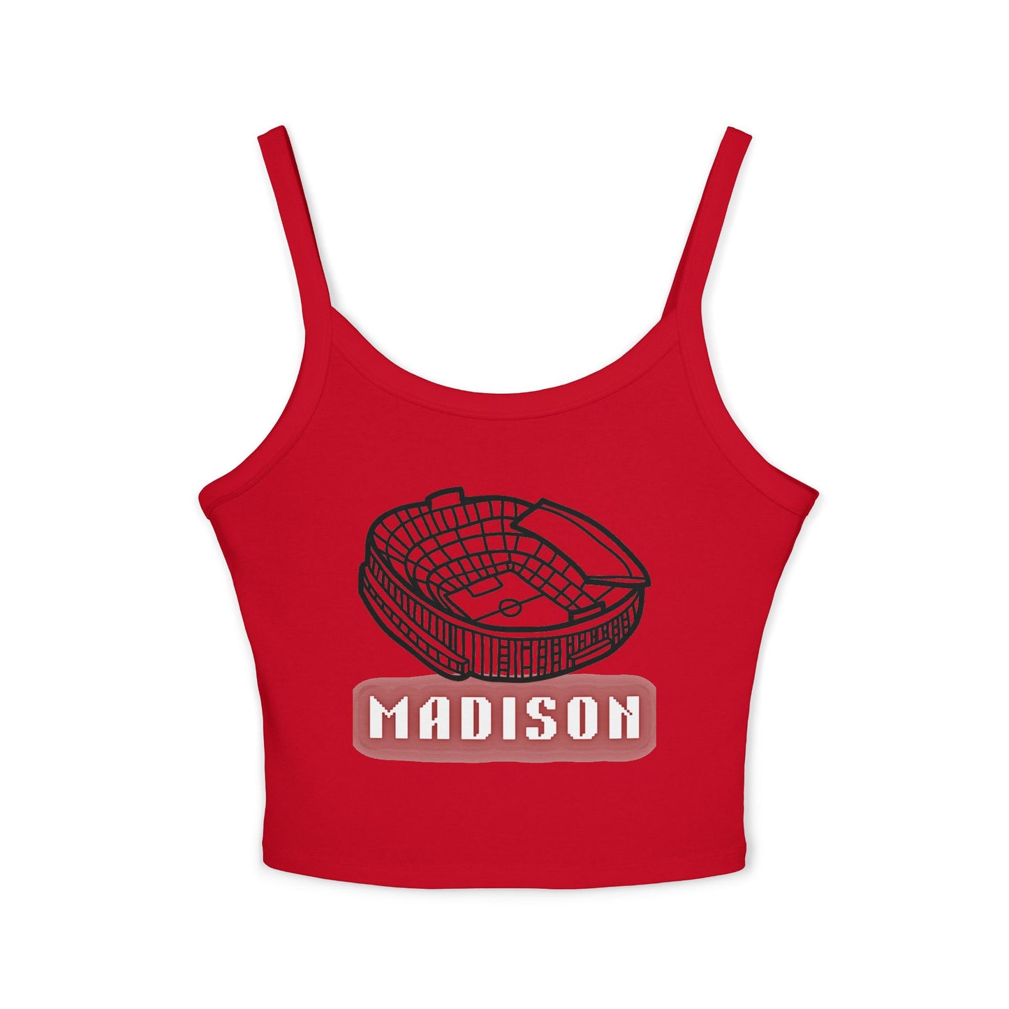 Madison Baseball Women Spaghetti Tank Top | Soft Cotton Fit | True North