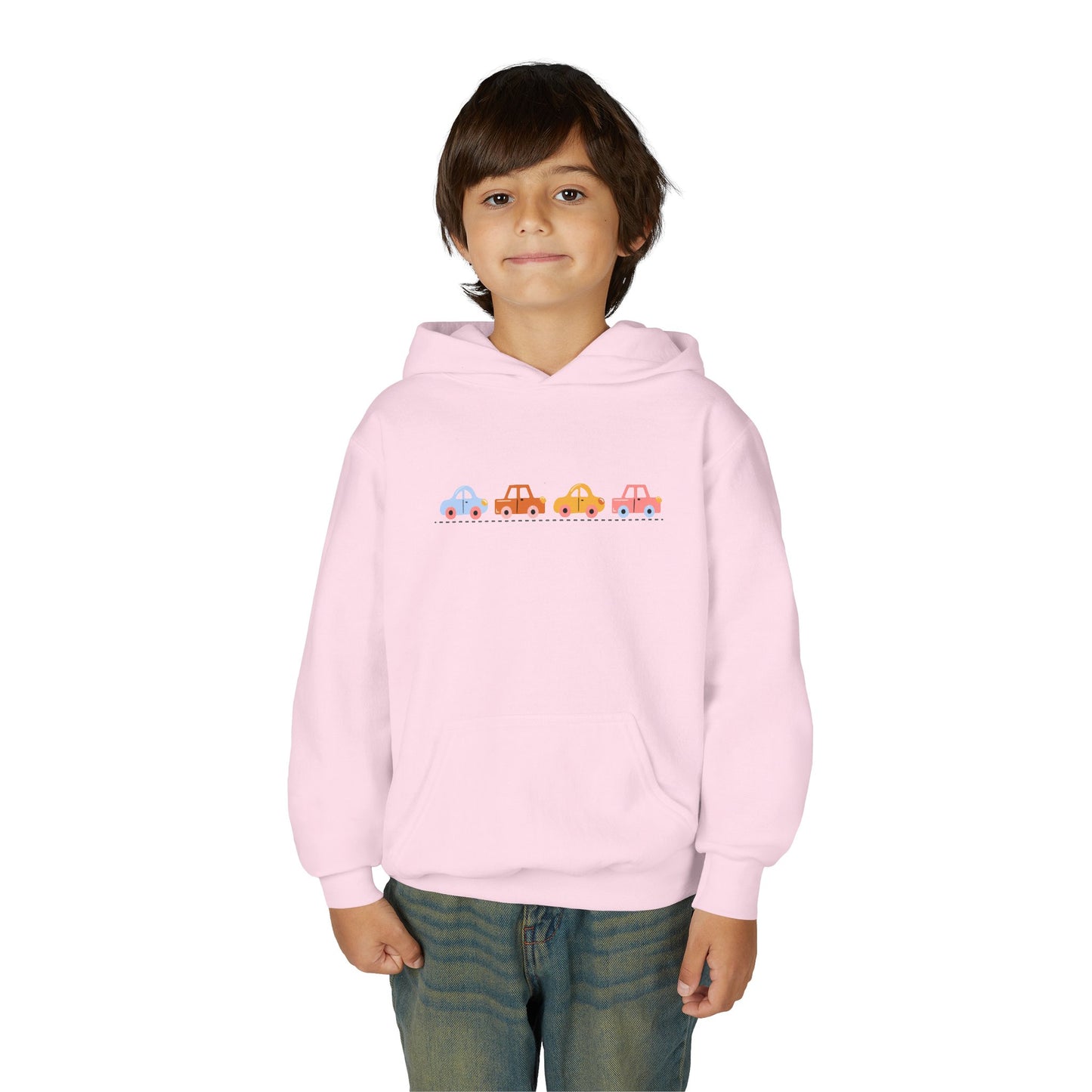 Cute Car-Themed Youth Hoodie | Adorable Sweatshirt | True North