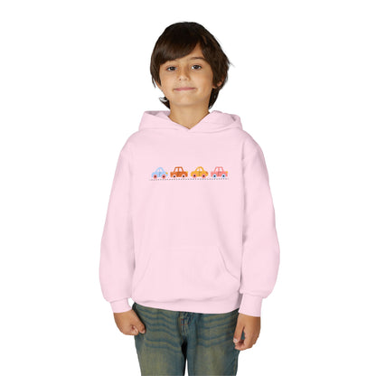 Cute Car-Themed Youth Hoodie | Adorable Sweatshirt | True North