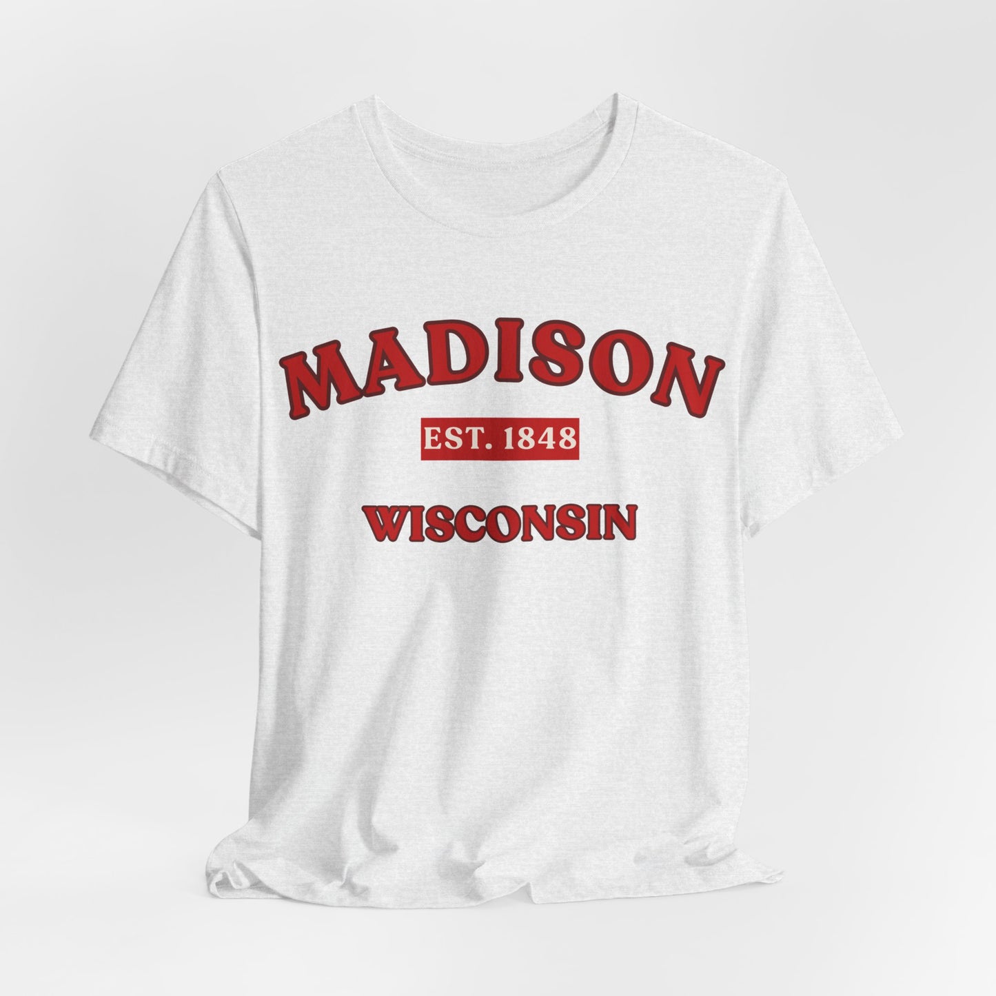 Madison Wisconsin Established 1848 JERSEY Tee