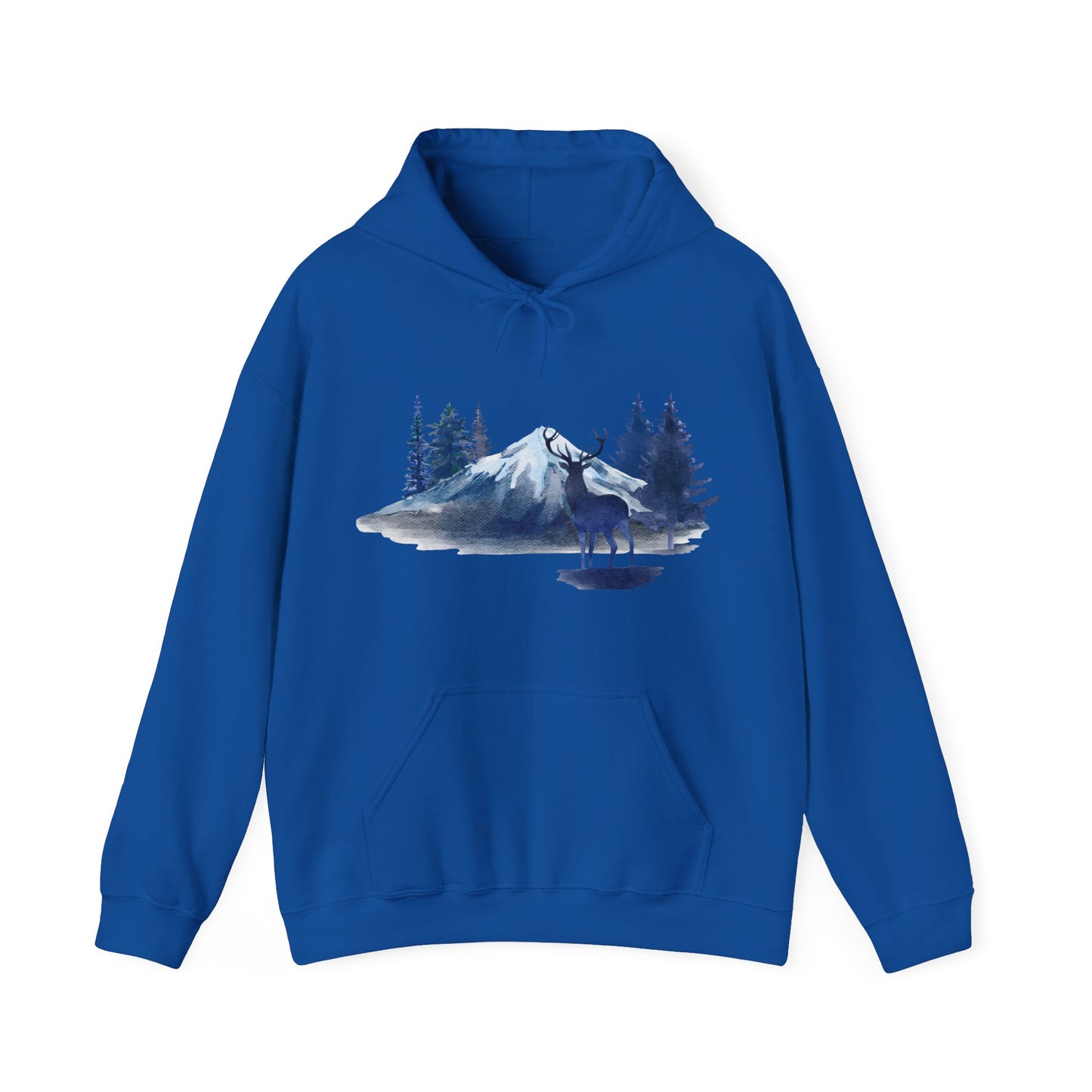 Mountain Moose Hoodie | Campers and Outdoor Travelers | True North