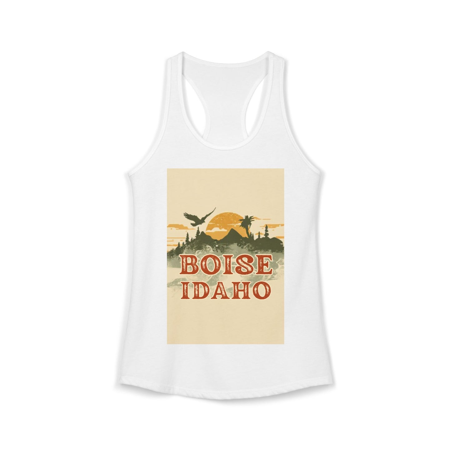 Women's Ideal Racerback Tank BOISE