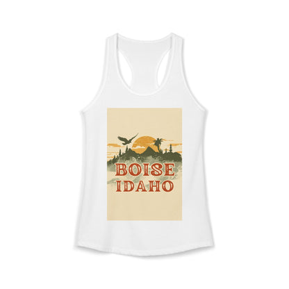 Women's Ideal Racerback Tank BOISE