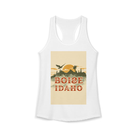 Women's Ideal Racerback Tank BOISE