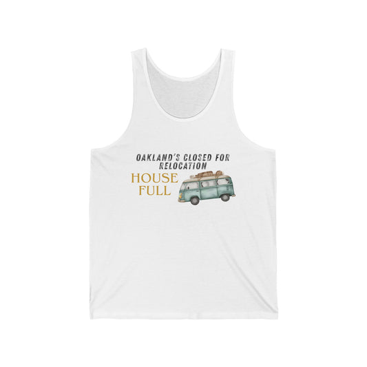 Relocation Van Oakland Men/Unisex Tank Top | Road-Trip  | True North