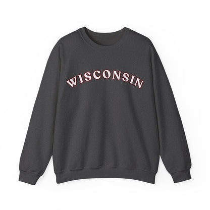 Wisconsin Arch Unisex  Sweatshirt | Soft Cotton Fit | True North