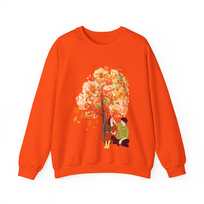 Cozy Fall Couple Crewneck Sweatshirt | Autumn Vibes | True North