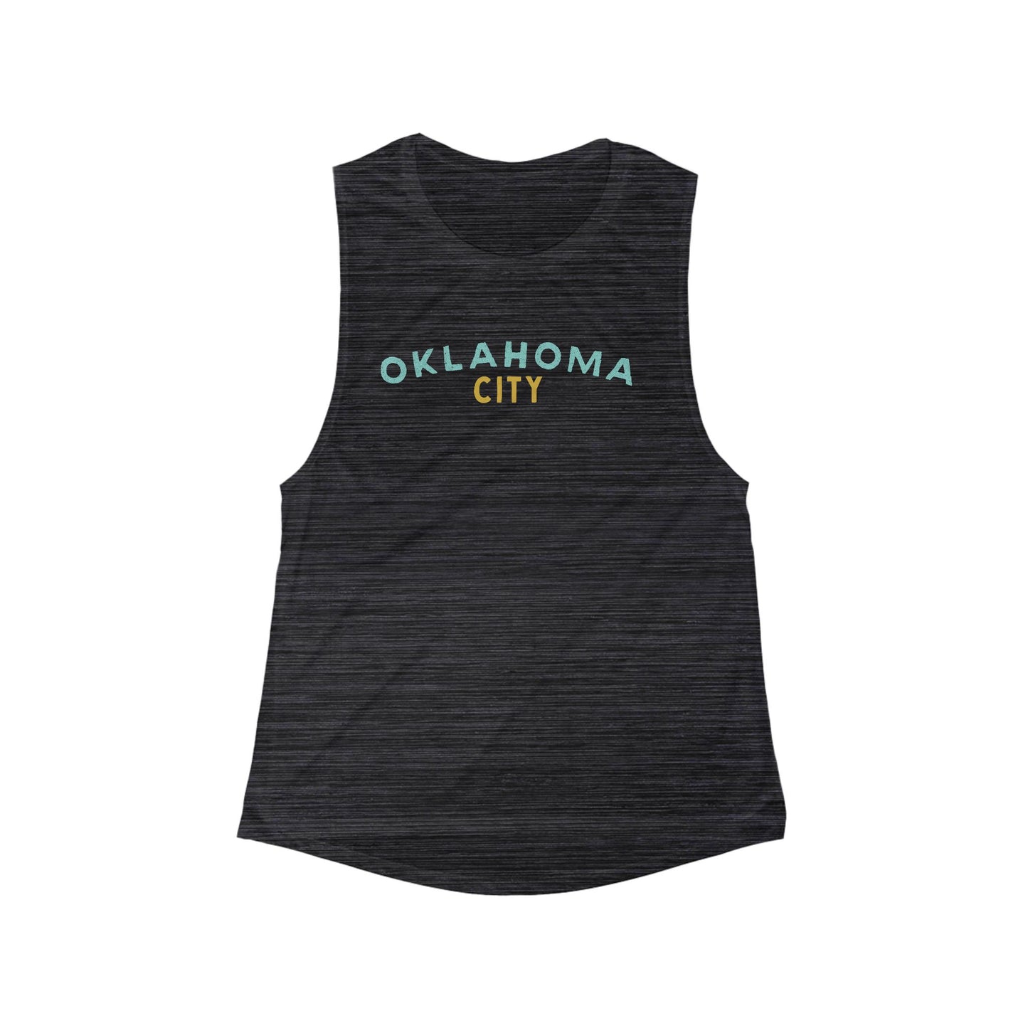 OKLAHOMA City | Women’s Flowy Scoop Muscle Tank | True North