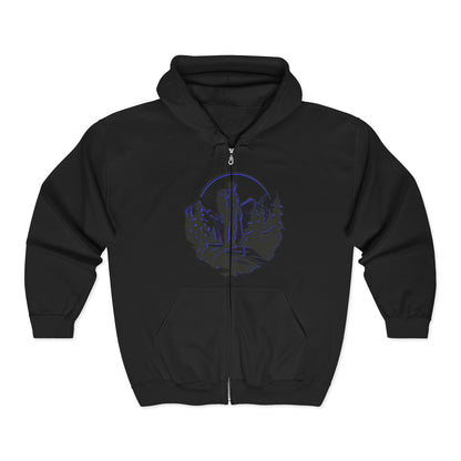 Nature-Inspired Zip Hoodie | Campers, Hiking, Travel, and Nature Lovers | True North