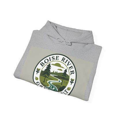 Boise River Greenbelt Hoodie — Scenic Outdoor Trail Sweatshirt