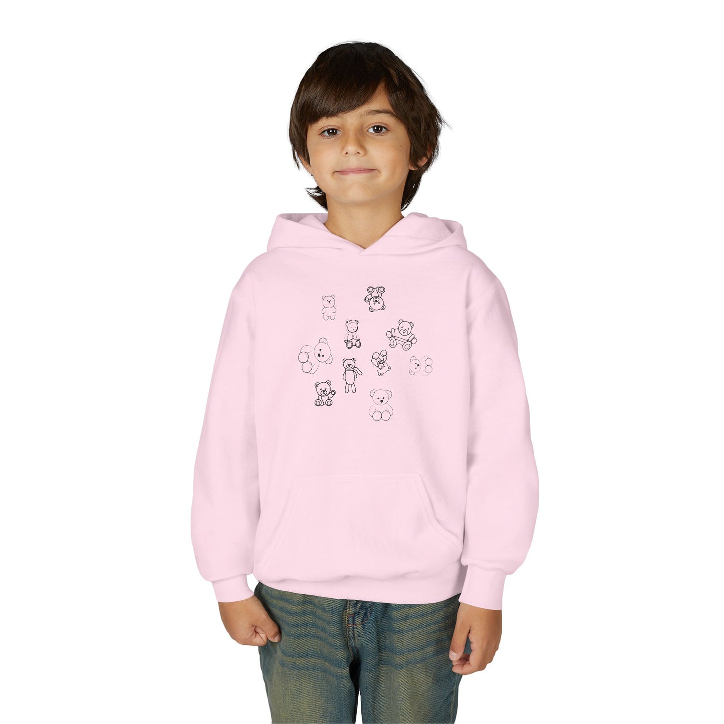 Youth Bear-Themed Hoodie | Cozy Teddy Bear Fun Layering | True North