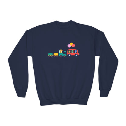 Colorful Vehicles Sweatshirt | Dino & Train | True North