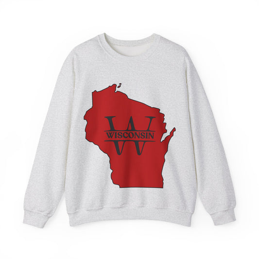 Wisconsin State Madison Unisex Sweatshirt | Soft Cotton Premium Fit | True North