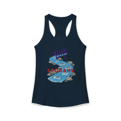 Women's Ideal Racerback Tank SPOKANE