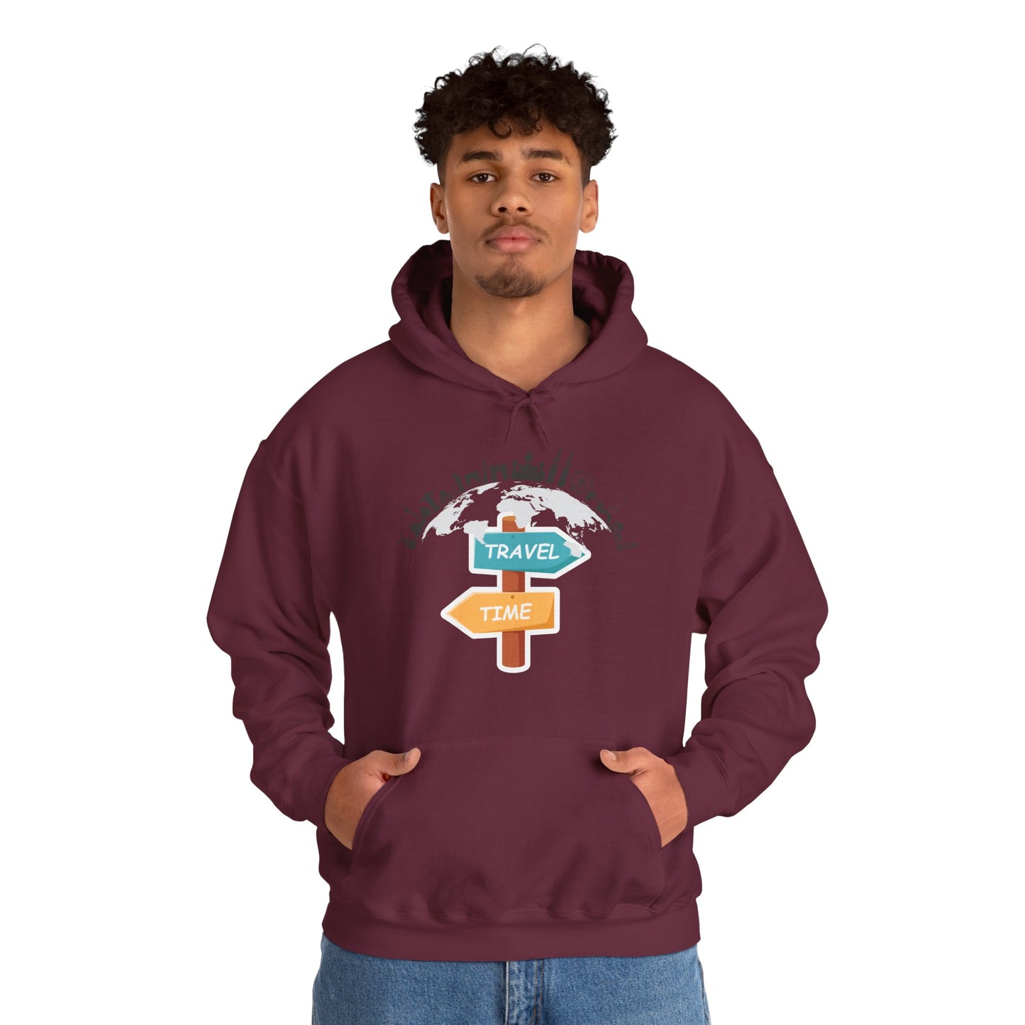 Travel Time Hoodie | Adventure Hoodie | True North