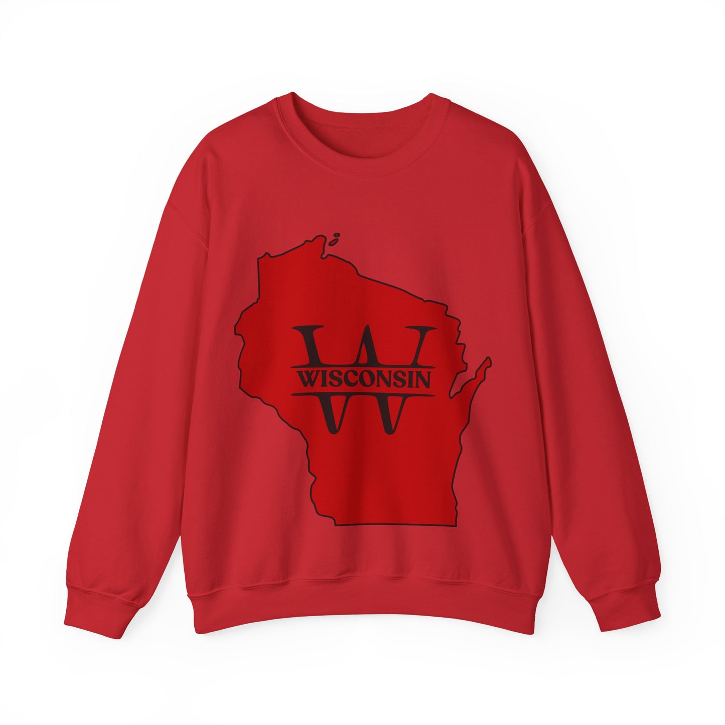 Wisconsin State Madison Unisex Sweatshirt | Soft Cotton Premium Fit | True North