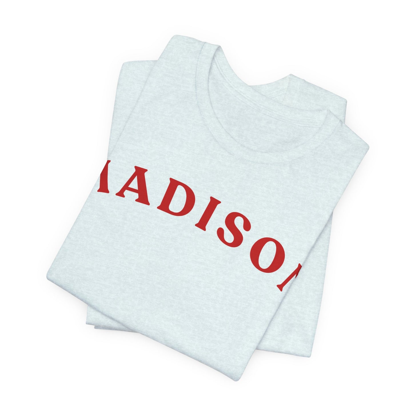 Madison Arc Name T‑Shirt — Personalized City/Name Tee