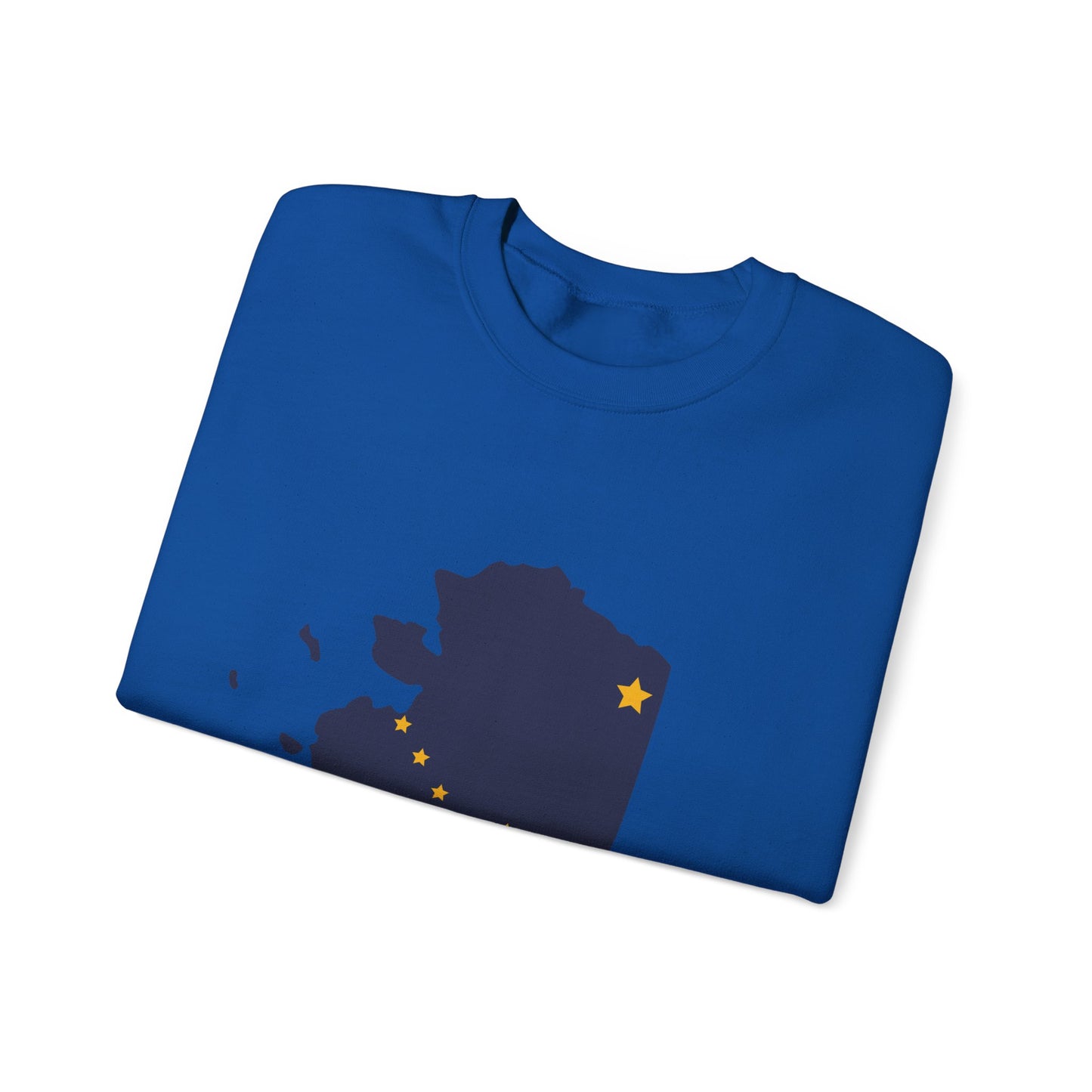 Alaska Map Crewneck Sweatshirt | Cozy Souvenir Pullover | True North